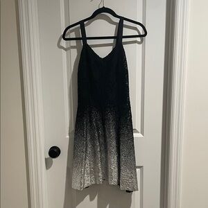 Free People Black Lace Detail Dress